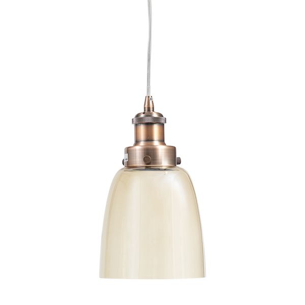 The Lighting Warehouse - Pendant Hudson Amber