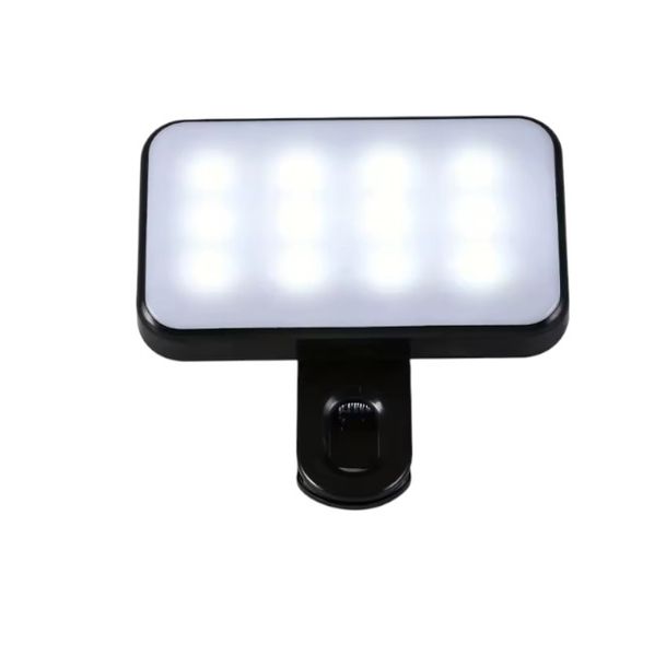 Mini Multi-Functional Clip-On LED Light - Black