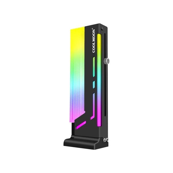 Coolmoon 5V ARGB Gpu Holder Black - CM-GH2