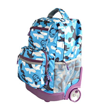 Boys backpack with online wheels