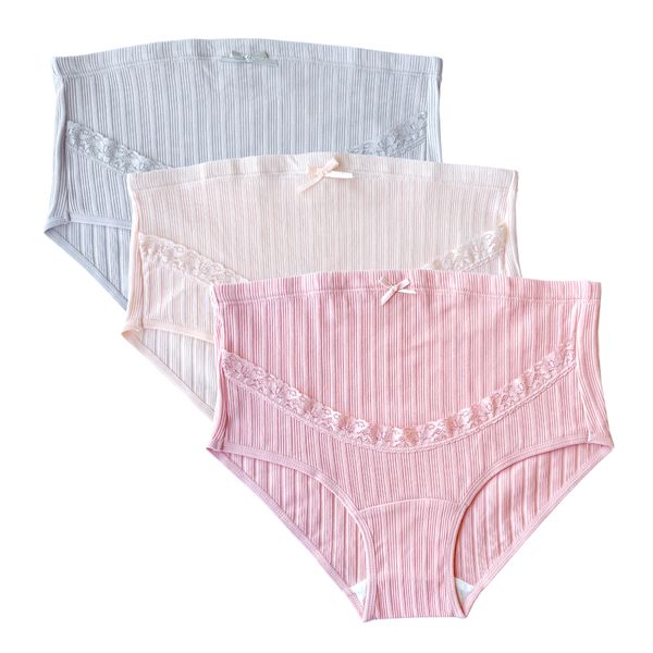 Unicoo Pack of 3 Maternity Panties High Waist