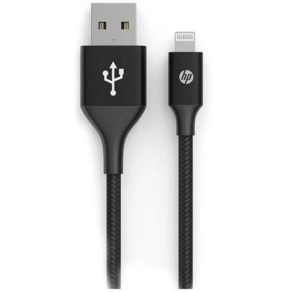 Hp Usb Type A To Lightning Cable, 1 M Length, Black