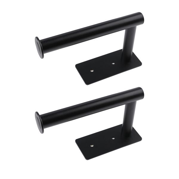 2 Packs Self Adhesive Aluminium Toilet Paper Holder for Bathroom Washroom