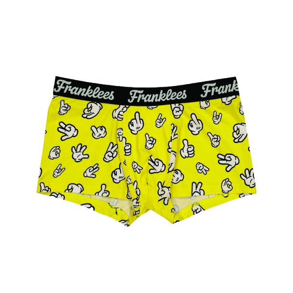Franklees Men's Short Leg Trunk Cotton Soft Boxer Underwear