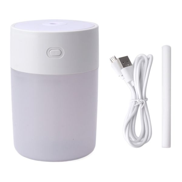 280ml USB Mist Humidifier - 7-color LED for office