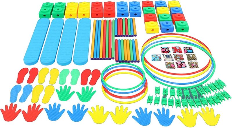 Sensory Course Kit for Kids (Ages 3-6) Balance &amp; Motor Skills Development