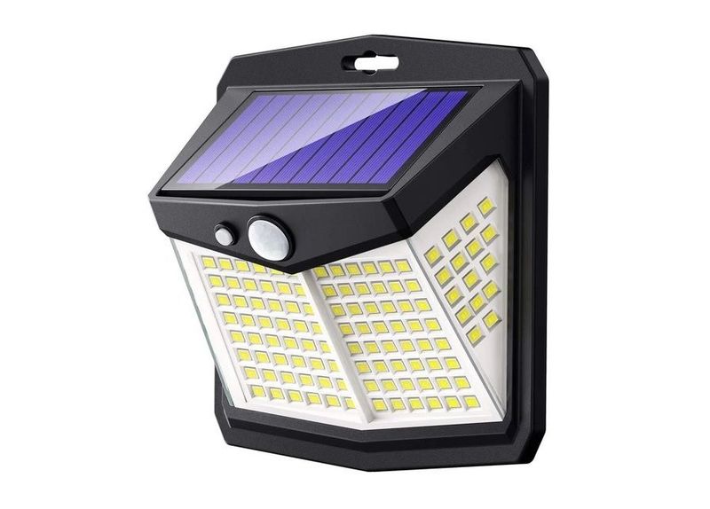 128 Solar motion LED wall light