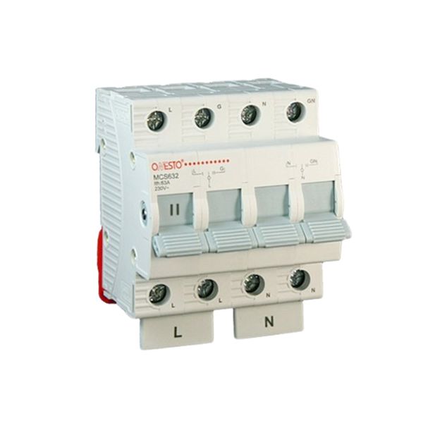 P Piper 63A Din 2 Pole Changeover Switch