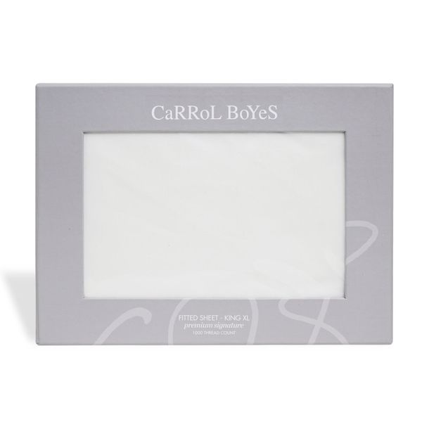Carrol Boyes King Extra Length Fitted Sheet - Premium 1000TC
