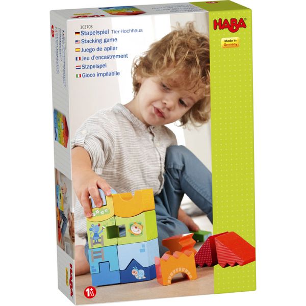 Haba Stacking Game Animal High Rise