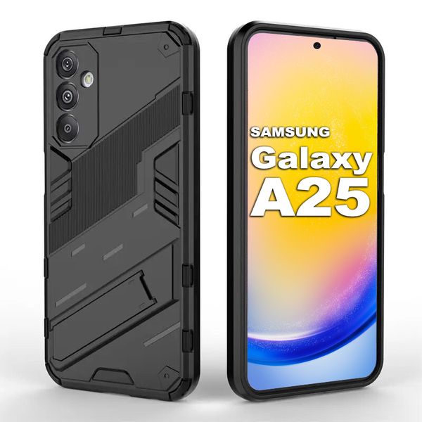 TEKRON Punk Case Shockproof Kickstand Cover Made for Samsung Galaxy A25
