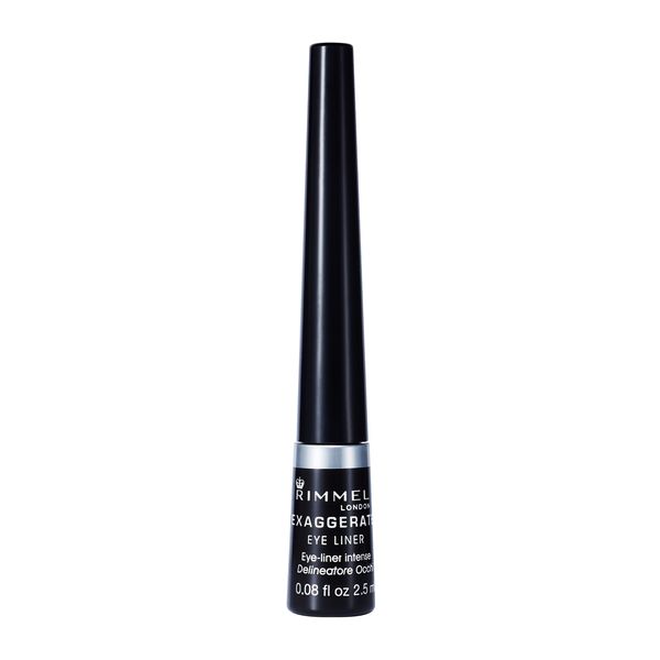 Rimmel London Scandaleyes Exaggerate Eyeliner - Black, 2.5 ml