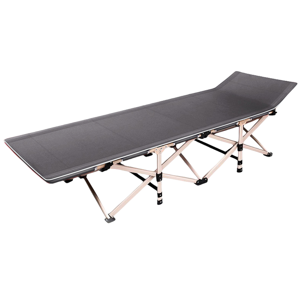 Portable Recliner Single Lunch Bed Beach Folding Bed for Outdoor and Home