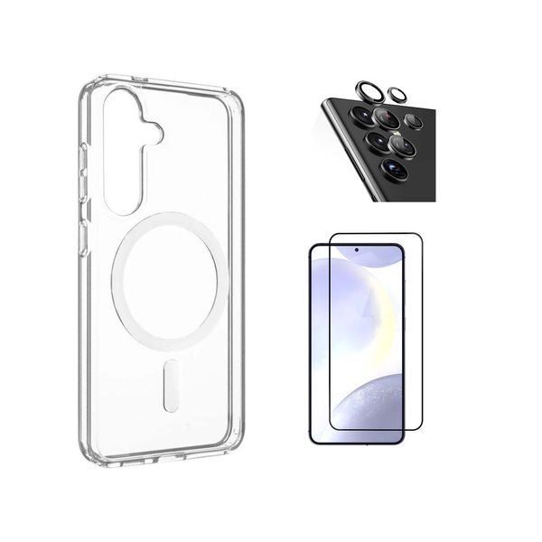 Combo Deal - Samsung S Series - Cover + Camera Protector + Screen Protector