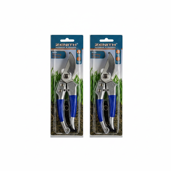 Zenith 200mm Pruning Shears for Garden Maintenance and Trimming - 2 Pack