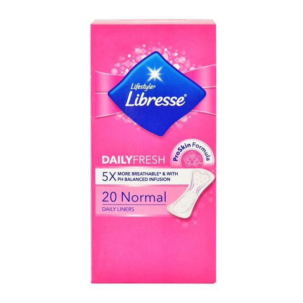 Libresse - 20 Normal Daily Pantyliners - Scented x 5