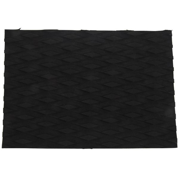 1Pc Surfboard Deck Mat Kayaking Skid Eva Traction Mat - Black