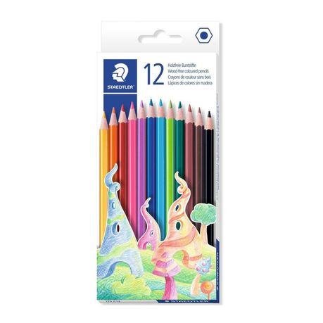 Staedtler Wood Free Coloured Pencils Box Of 12 Assorted Colours Buy Online In South Africa Takealot Com