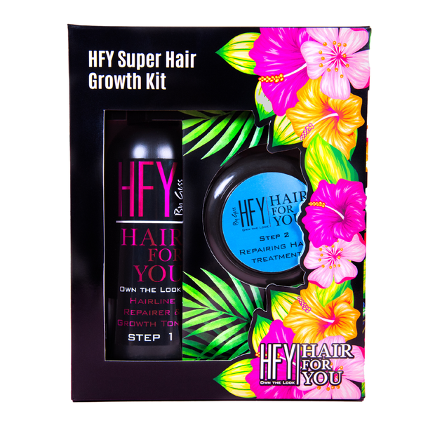 HFY Hair for You Super Hair Growth Kit - Growth &amp; Repairing Treatment