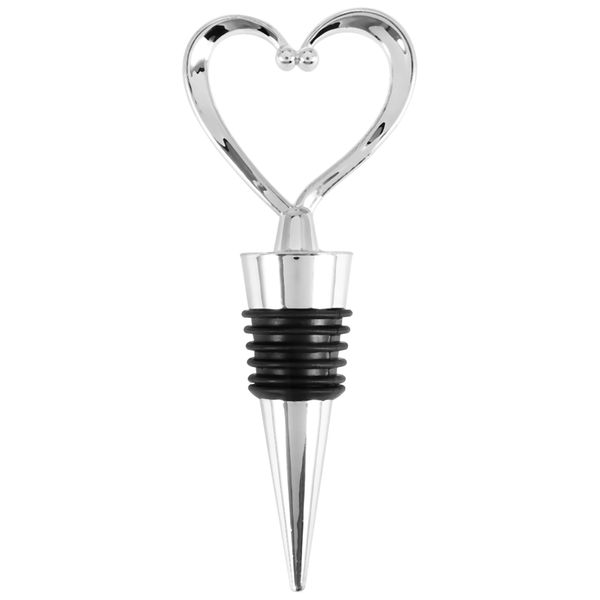 Heart Wine Bottle Stoppers, for Sealing Wine, Beer - Wine Corks 4Piece