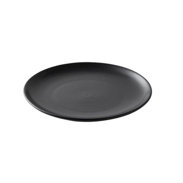 Arctic Black Matte Dinner Plate Set Of 4
