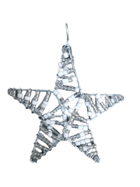 Christmas Tree Decoration - Star (Set of 5)