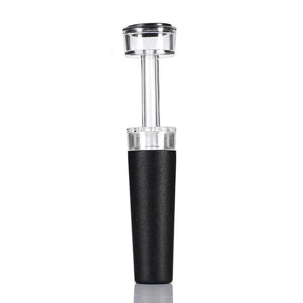 Vacuum Wine Preserver &amp; Stopper Black
