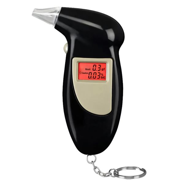 NEPZ Mini Keychain Alcohol Breathalyzer Breath Tester