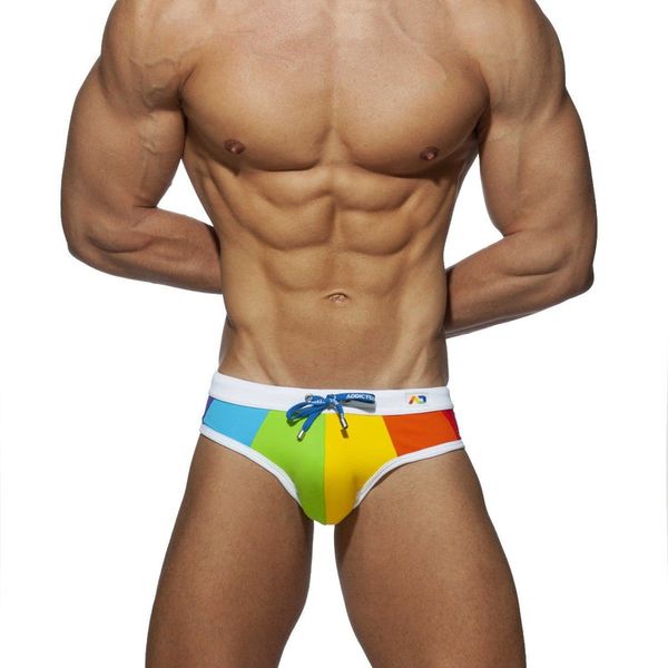 Addicted Rainbow Swim Brief