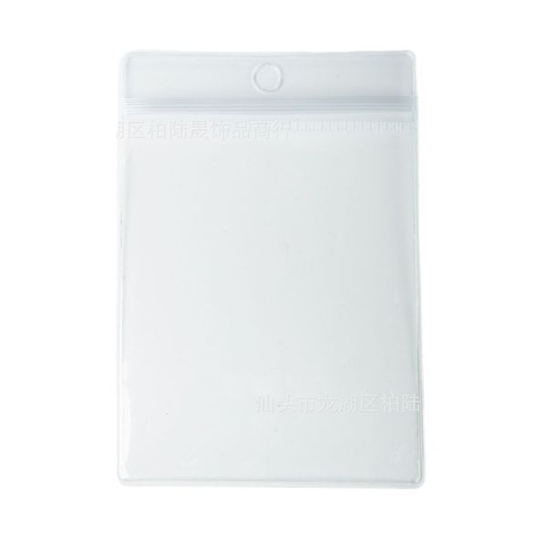 Jewellery storage bag Transparent PVC Hanging Hole