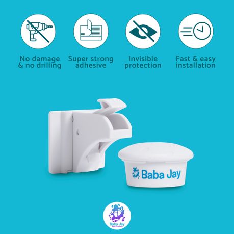 Baba Jay Magnetic Child Safety Locks 10 Locks 2 Keys - Shop Online