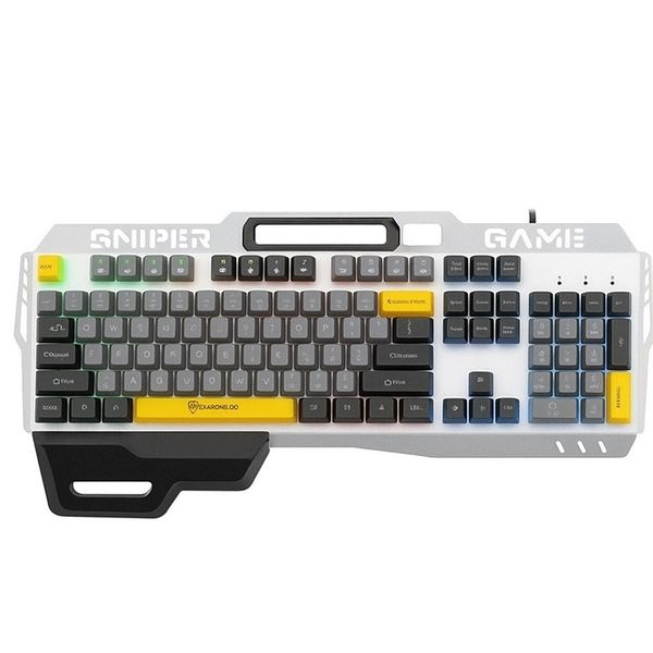 DW Shipadoo Metal Cover Suspended Gaming wired Keyboard - GK50