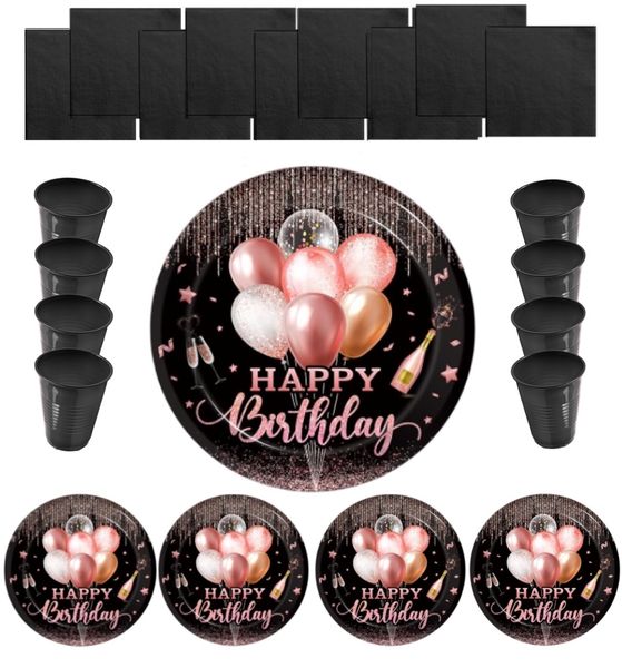 Birthday Bash Essentials Pack for 20 - Happy Birthday Party!