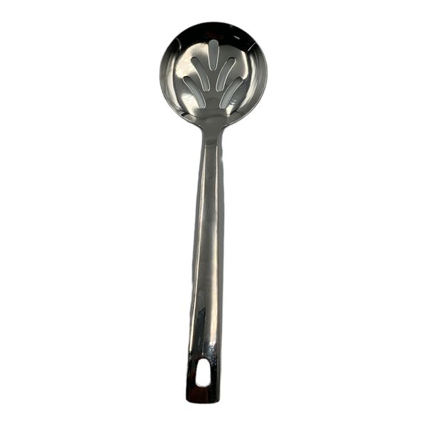 Quality Stainless Steel Skimmer Round Cut Out Design 26cm