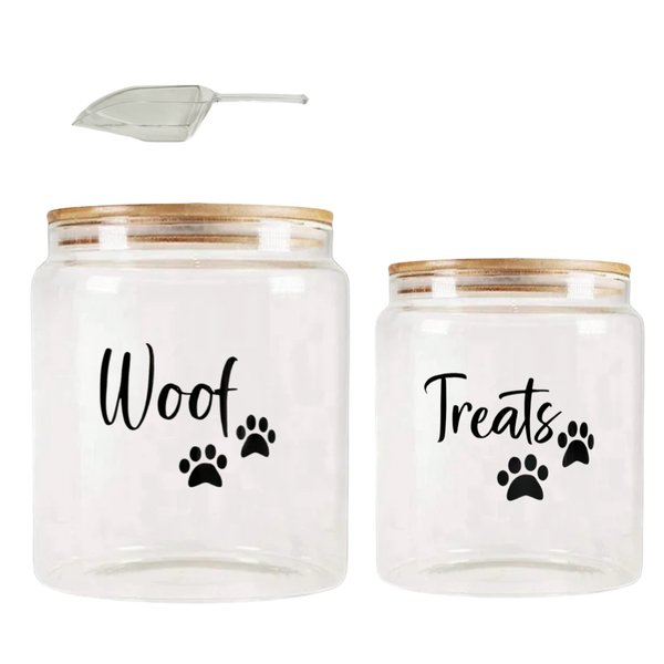 Dog Food &amp; Treat Jars