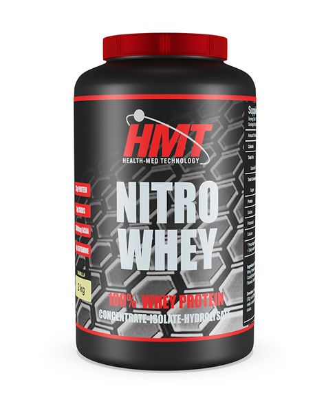 HMT 100% Whey Protein-Nitro Whey 2kg - Vanilla