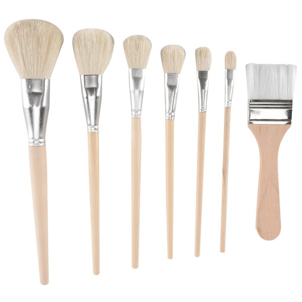 Mop Brush for Acrylic Painting, Versatile Blending Brush Paint Brushes for