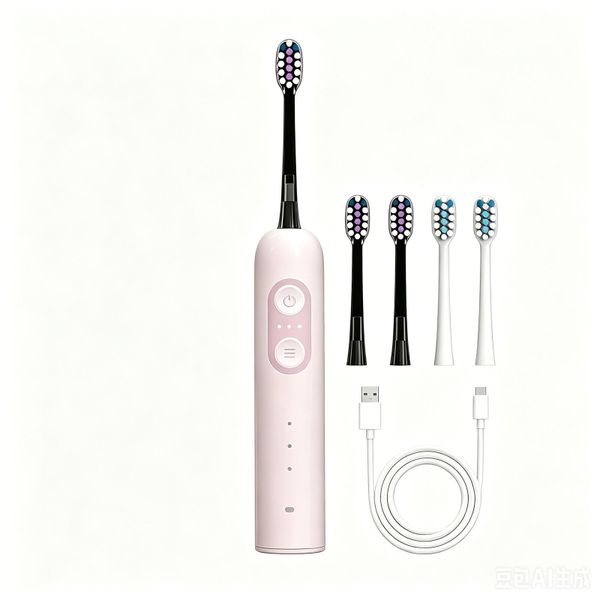 Sweeping Sonic Electric Toothbrush, Rechargeable Waterproof Travel Gift Set