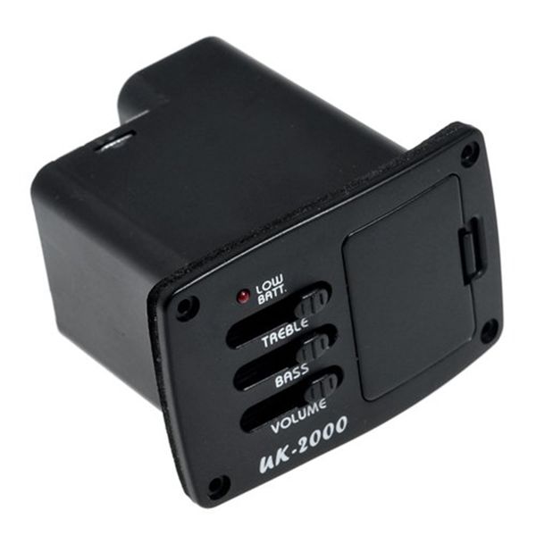 Belcat Uk-2000 Spiral Piezo Cable Pickup Eq and Pre Amp (no Battery)