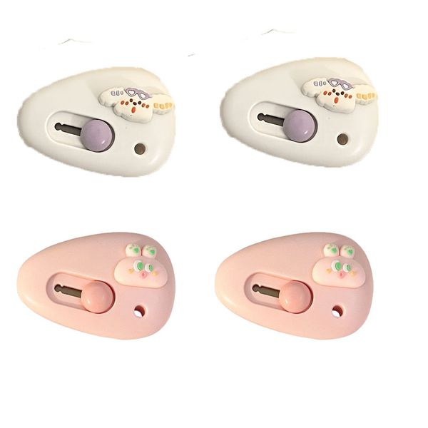 4 Pieces Cute Mini Letter Openers - Portable Envelope and Package Opener
