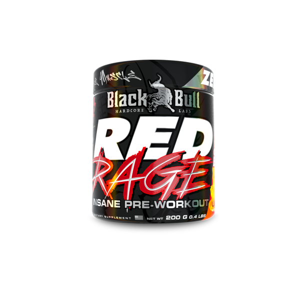 Black Bull Red Rage Pre Workout Gummy Bearz 200g