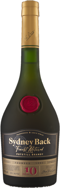 Sydney Back Potstill Brandy 10 Year Old 750ml