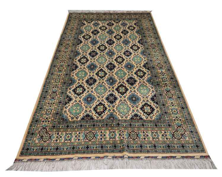 Stunning Afghan Ariana Carpet 277 X 197 cm