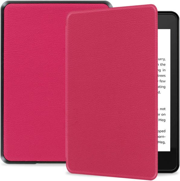 Khomo Kindle 2019 10th Generation Case with Hand Strap - Hot Pink