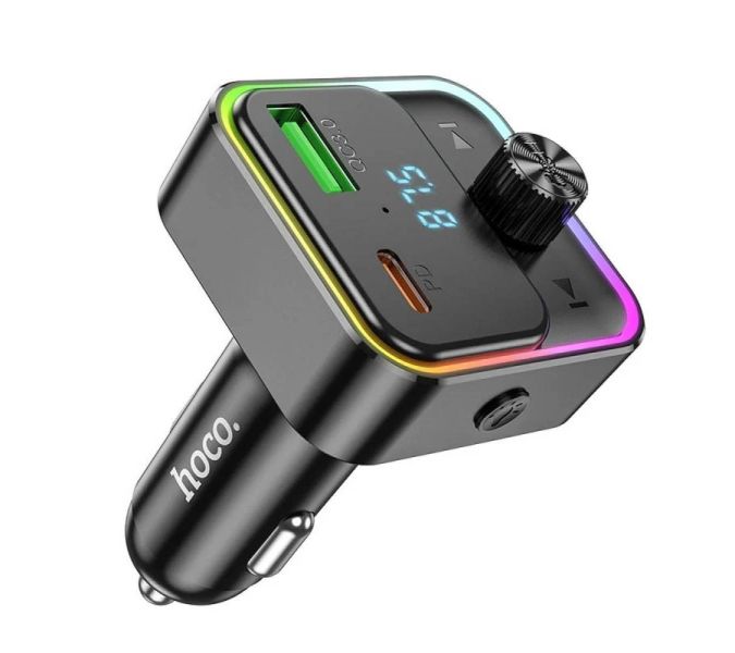 Hoco E81 Fantasy Two in One Car Charger and Bluetooth FM Transmitter