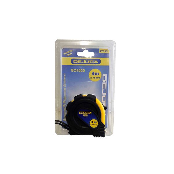Tape Measure Rubber Grip 3m x 16mm- Dejuca