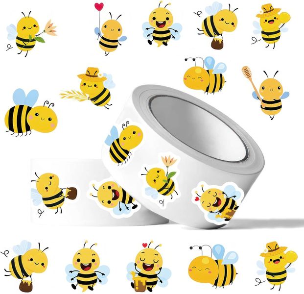 500 Piece Bee Sticker for Teen, Stickers for Water Bottles