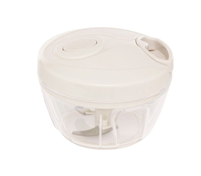 Mini Food Processor 0.64L - Hand-Pulled Chopper, D12.5 x H9.5cm