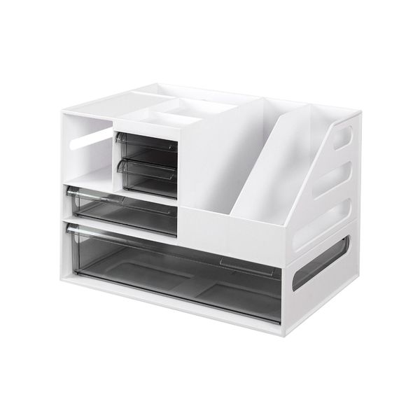 Desk Storage Organizer File Box