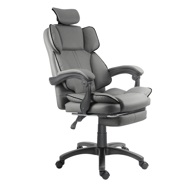 Everfurn Emperor High Back Office Chair with PU Leather